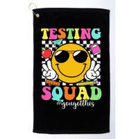Test Day Rock The Test Teacher Testing Day You Got This Golf Towel