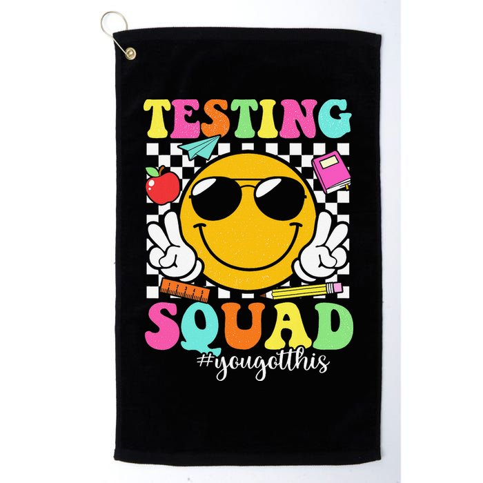 Test Day Rock The Test Teacher Testing Day You Got This Golf Towel