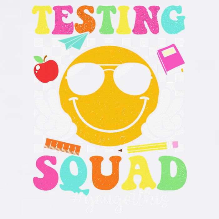Test Day Rock The Test Teacher Testing Day You Got This Garment-Dyed Sweatshirt