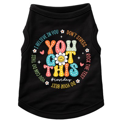 Test Day Rock The Test Teacher Testing Day You Got This Doggie Tank
