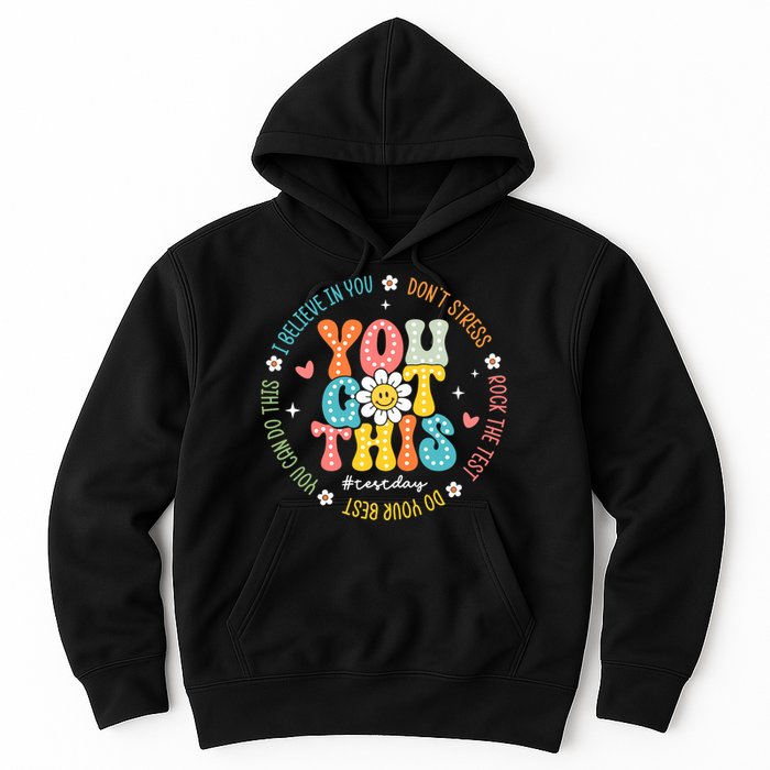 Test Day Rock The Test Teacher Testing Day You Got This Hoodie
