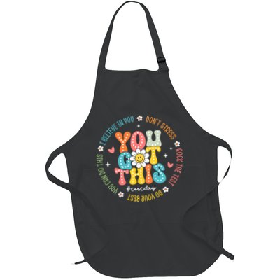 Test Day Rock The Test Teacher Testing Day You Got This Apron