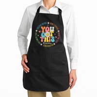Test Day Rock The Test Teacher Testing Day You Got This Apron