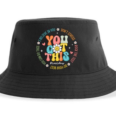 Test Day Rock The Test Teacher Testing Day You Got This Sustainable Bucket Hat
