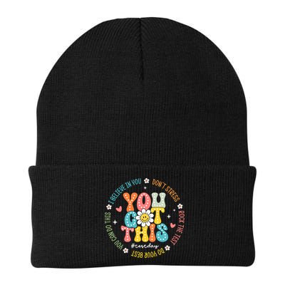 Test Day Rock The Test Teacher Testing Day You Got This Beanie