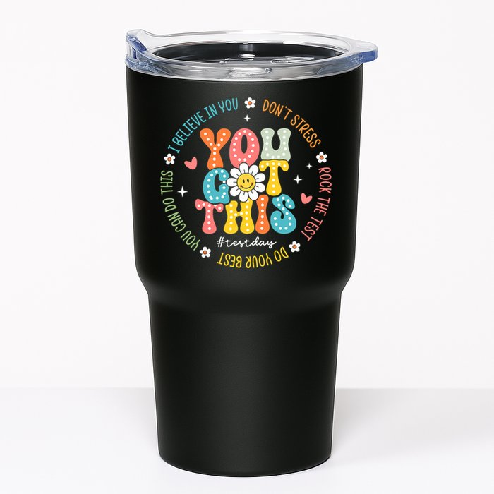Test Day Rock The Test Teacher Testing Day You Got This Tumbler