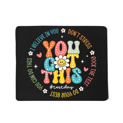 Test Day Rock The Test Teacher Testing Day You Got This Mousepad
