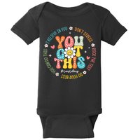 Test Day Rock The Test Teacher Testing Day You Got This Baby Bodysuit