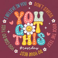 Test Day Rock The Test Teacher Testing Day You Got This 16oz Travel Tumbler