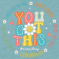 Test Day Rock The Test Teacher Testing Day You Got This Sueded Cloud Jersey T-Shirt