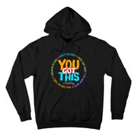 Test Day Rock The Test Teacher Testing Day You Got This Hoodie