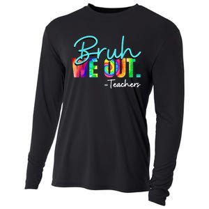 Tie Dye Ruh We Out Teachers Gift Cooling Performance Long Sleeve Crew