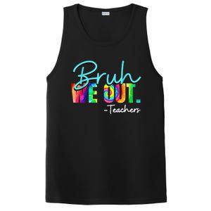 Tie Dye Ruh We Out Teachers Gift PosiCharge Competitor Tank