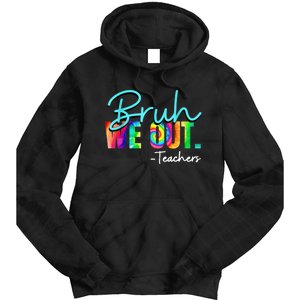 Tie Dye Ruh We Out Teachers Gift Tie Dye Hoodie