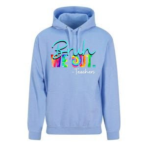 Tie Dye Ruh We Out Teachers Gift Unisex Surf Hoodie