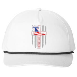 T Drag Racing A Proud Christian Lover God American Flag Snapback Five-Panel Rope Hat