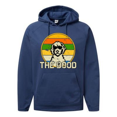 The Dood Retro Dog Performance Fleece Hoodie