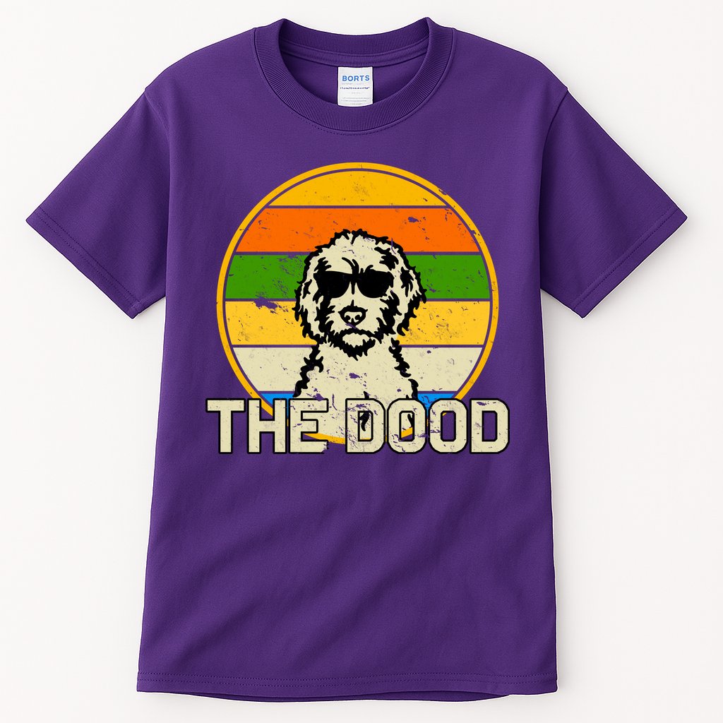 The Dood Retro Dog Tall T-Shirt