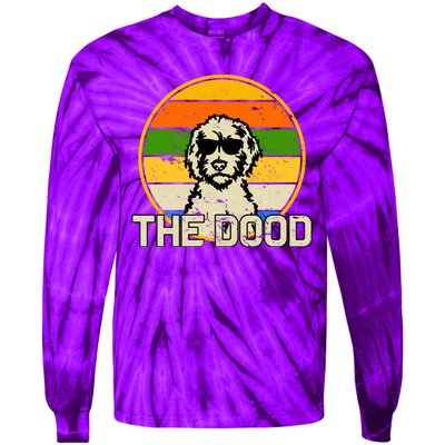 The Dood Retro Dog Tie-Dye Long Sleeve Shirt