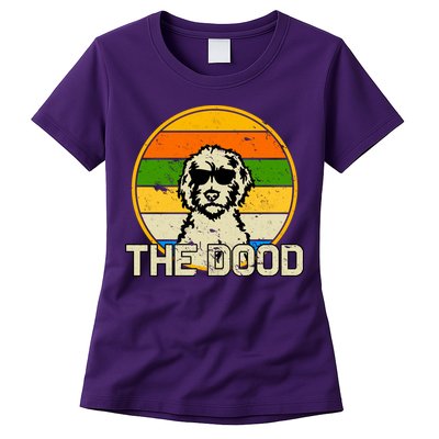The Dood Retro Dog Womens T-Shirt