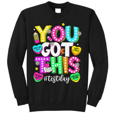 Test Day Rock The Test Teacher Testing Day You Got This Sweatshirt