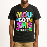 Test Day Rock The Test Teacher Testing Day You Got This Tall T-Shirt