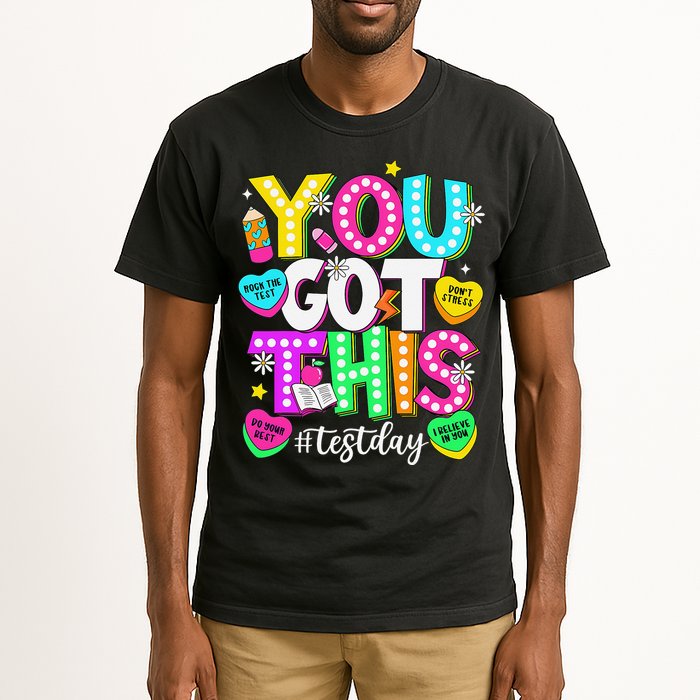 Test Day Rock The Test Teacher Testing Day You Got This Tall T-Shirt