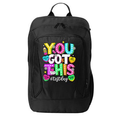 Test Day Rock The Test Teacher Testing Day You Got This City Backpack