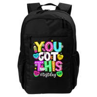 Test Day Rock The Test Teacher Testing Day You Got This Backpack