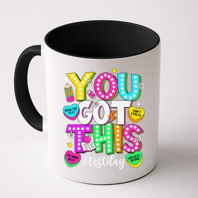 Test Day Rock The Test Teacher Testing Day You Got This Mug