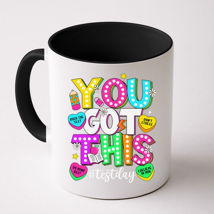 Test Day Rock The Test Teacher Testing Day You Got This Mug