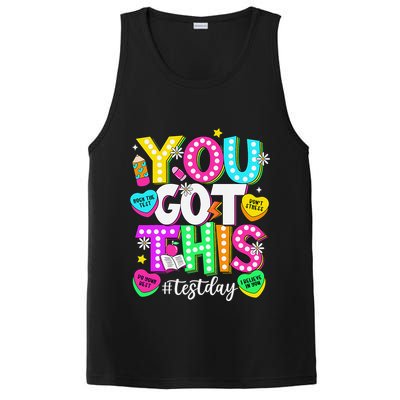 Test Day Rock The Test Teacher Testing Day You Got This PosiCharge Competitor Tank