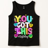 Test Day Rock The Test Teacher Testing Day You Got This Tank Top