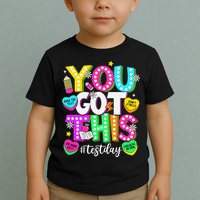 Test Day Rock The Test Teacher Testing Day You Got This Toddler T-Shirt