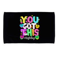 Test Day Rock The Test Teacher Testing Day You Got This Microfiber Hand Towel