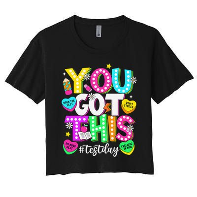 Test Day Rock The Test Teacher Testing Day You Got This Crop Top