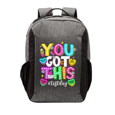 Test Day Rock The Test Teacher Testing Day You Got This Vector Backpack