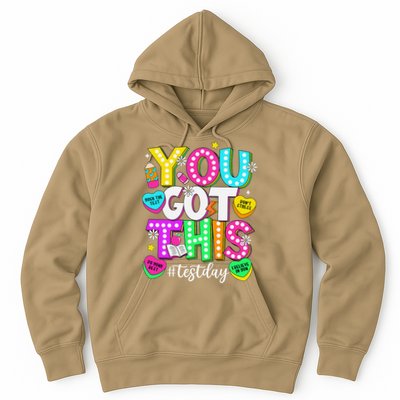 Test Day Rock The Test Teacher Testing Day You Got This Hoodie
