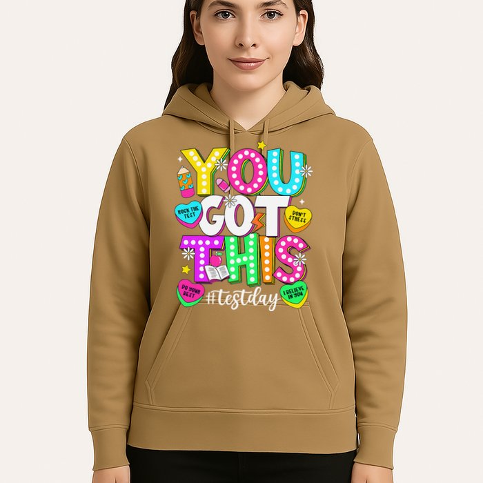 Test Day Rock The Test Teacher Testing Day You Got This Hoodie