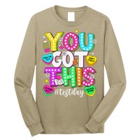 Test Day Rock The Test Teacher Testing Day You Got This Long Sleeve Shirt