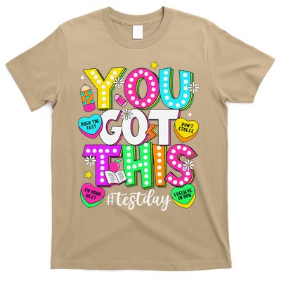 Test Day Rock The Test Teacher Testing Day You Got This T-Shirt