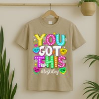 Test Day Rock The Test Teacher Testing Day You Got This T-Shirt