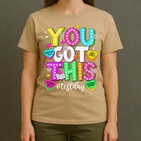 Test Day Rock The Test Teacher Testing Day You Got This T-Shirt