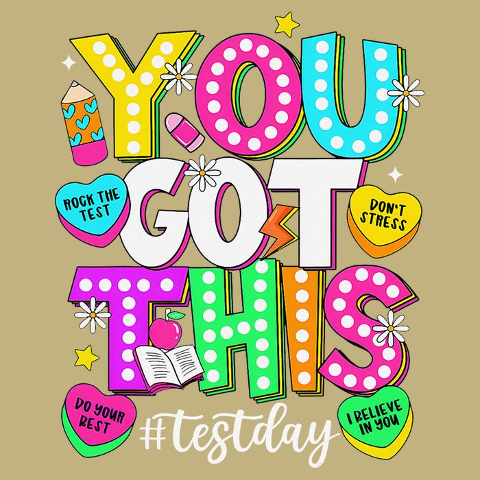 Test Day Rock The Test Teacher Testing Day You Got This Magnet