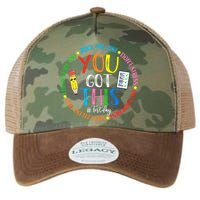 Test Day Rock The Test Teacher Testing Day You Got This Legacy Tie Dye Trucker Hat