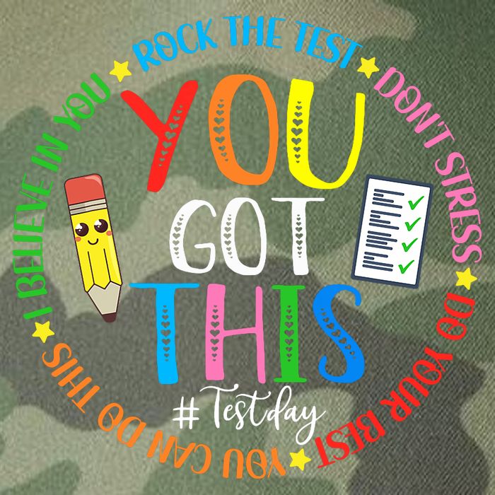 Test Day Rock The Test Teacher Testing Day You Got This Legacy Tie Dye Trucker Hat