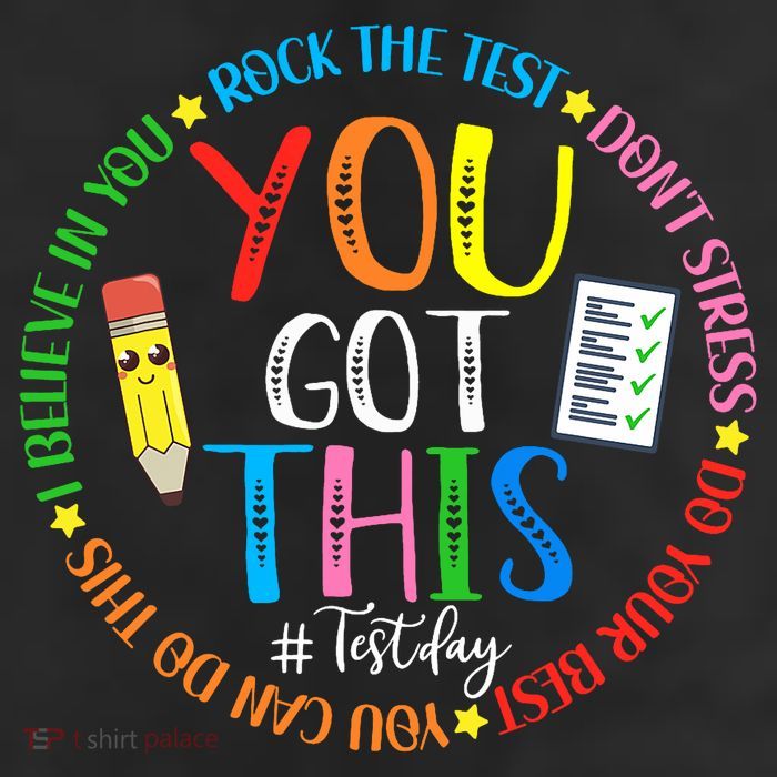 Test Day Rock The Test Teacher Testing Day You Got This 7 Panel Mesh Trucker Snapback Hat