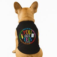 Test Day Rock The Test Teacher Testing Day You Got This Doggie Tank