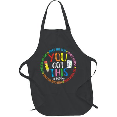 Test Day Rock The Test Teacher Testing Day You Got This Apron