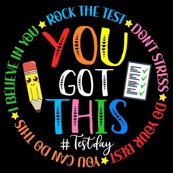 Test Day Rock The Test Teacher Testing Day You Got This Sweatshirt